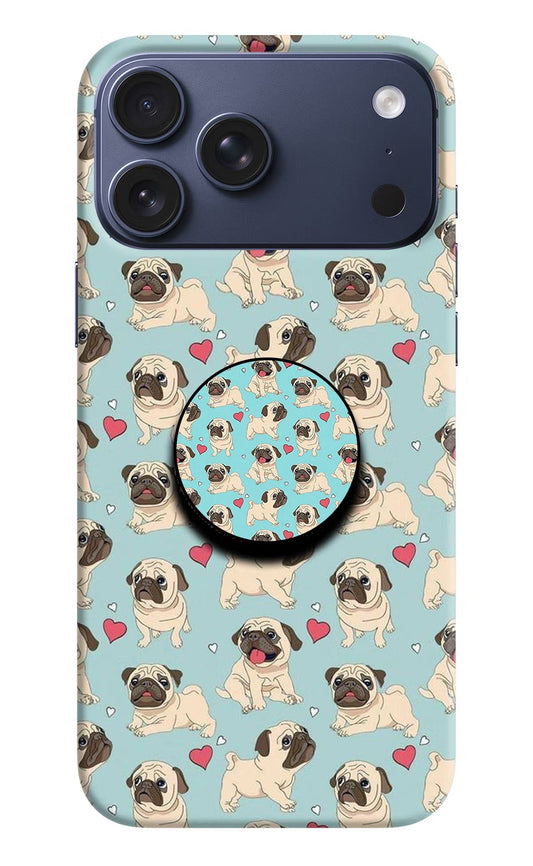 Pug Dog iPhone 17 Pro Max Pop Case