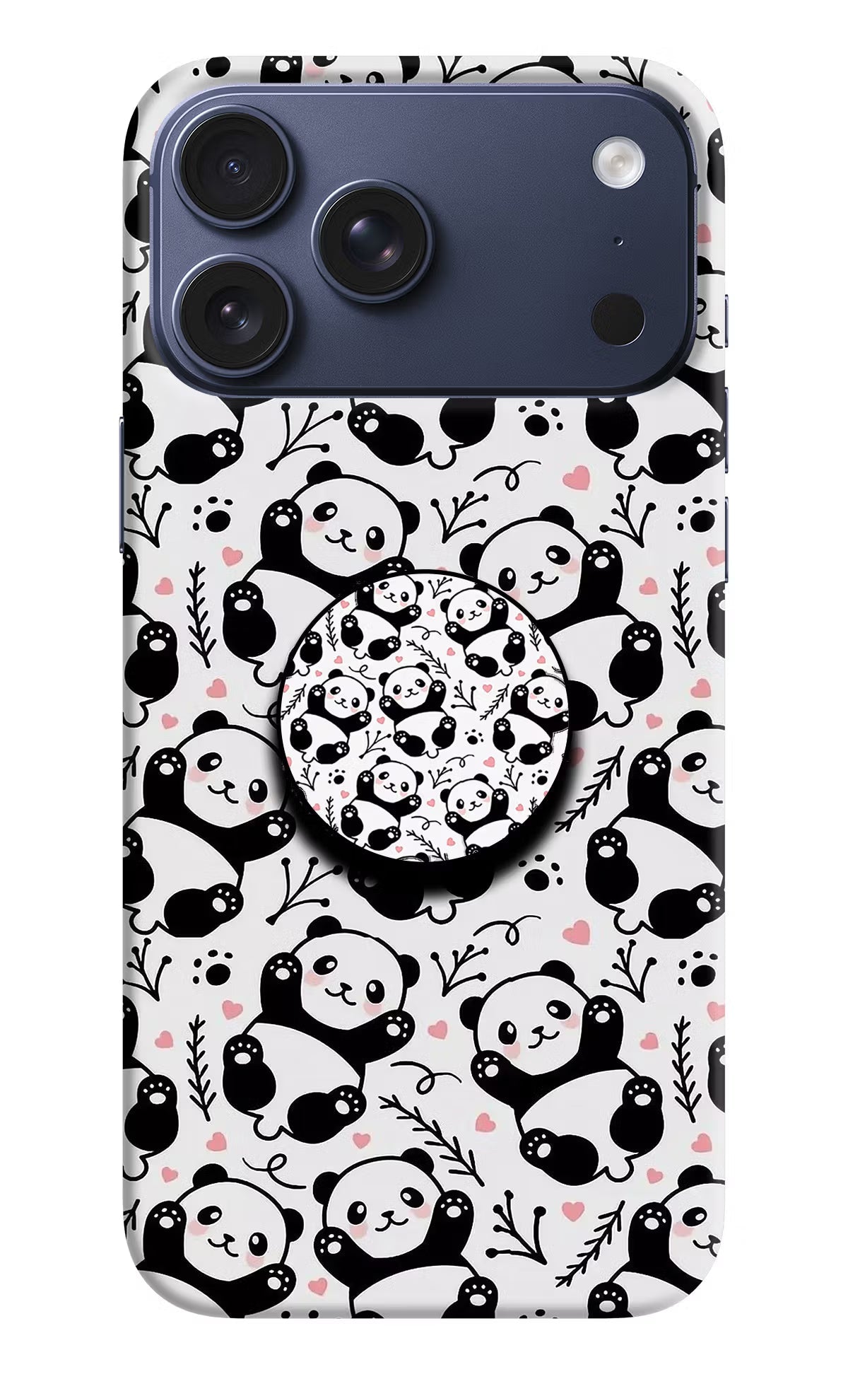 Cute Panda iPhone 17 Pro Max Pop Case