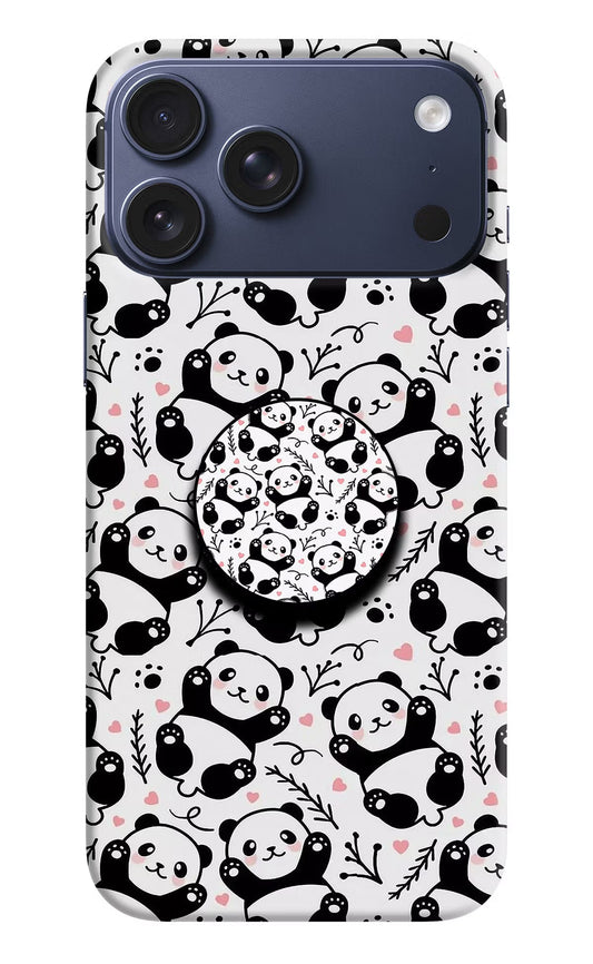 Cute Panda iPhone 17 Pro Max Pop Case