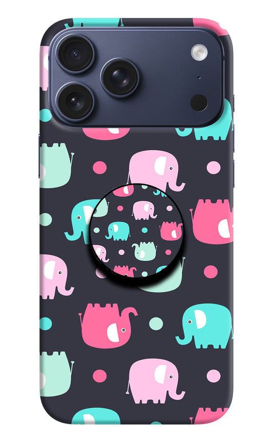Baby Elephants iPhone 17 Pro Max Pop Case