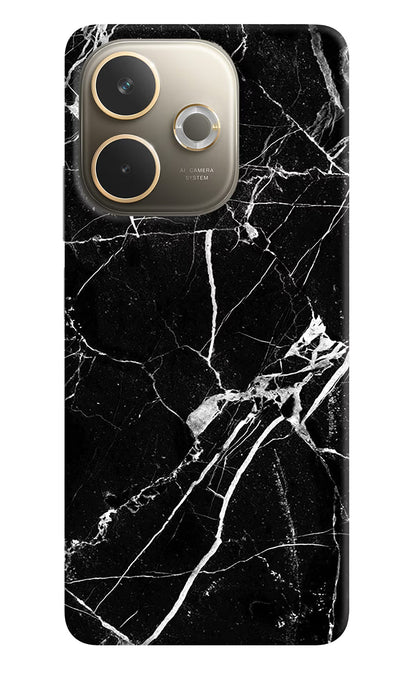 Black Marble Pattern Oppo A5 Pro 5G Back Cover