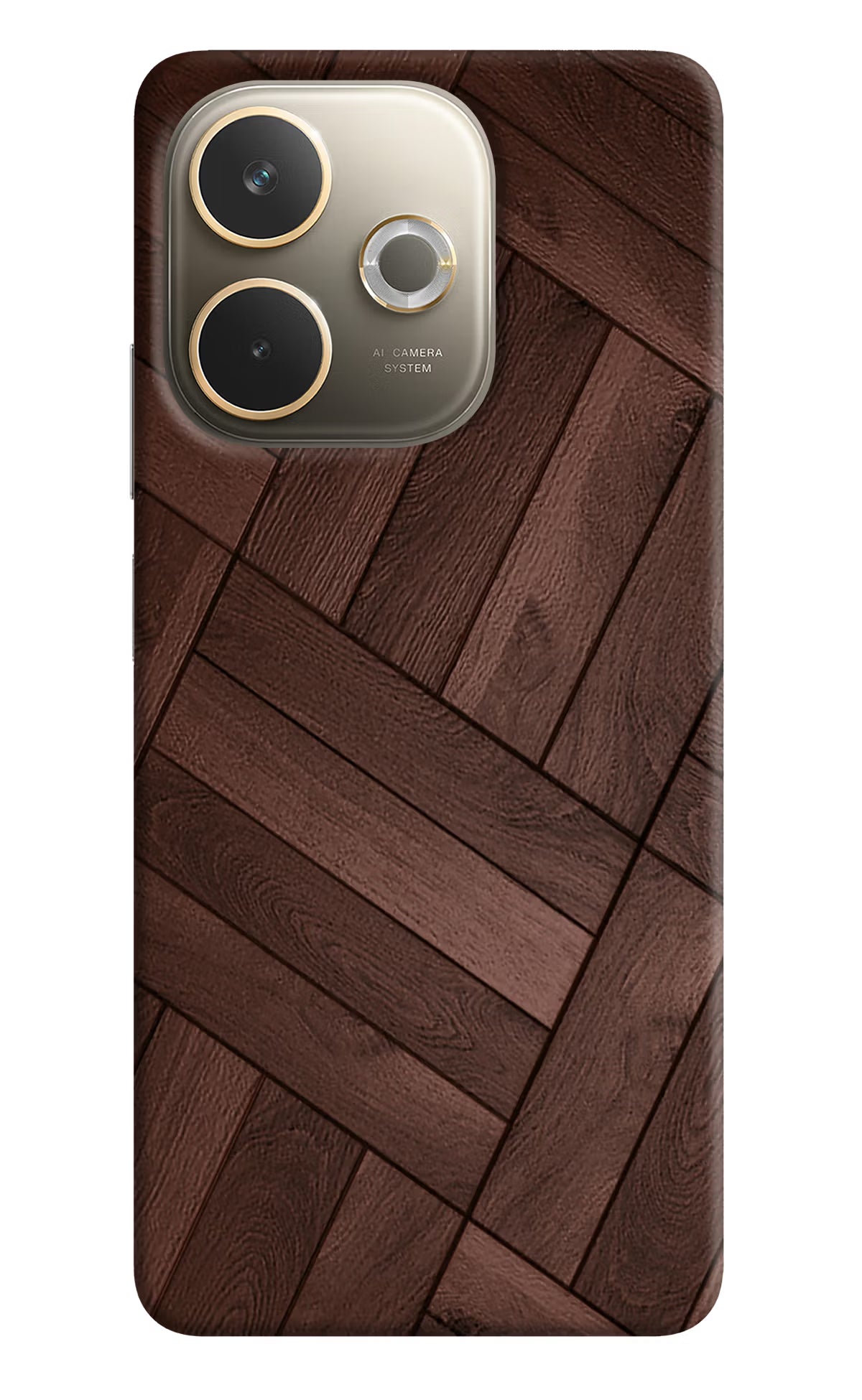Wooden Texture Design Oppo A5 Pro 5G Back Cover