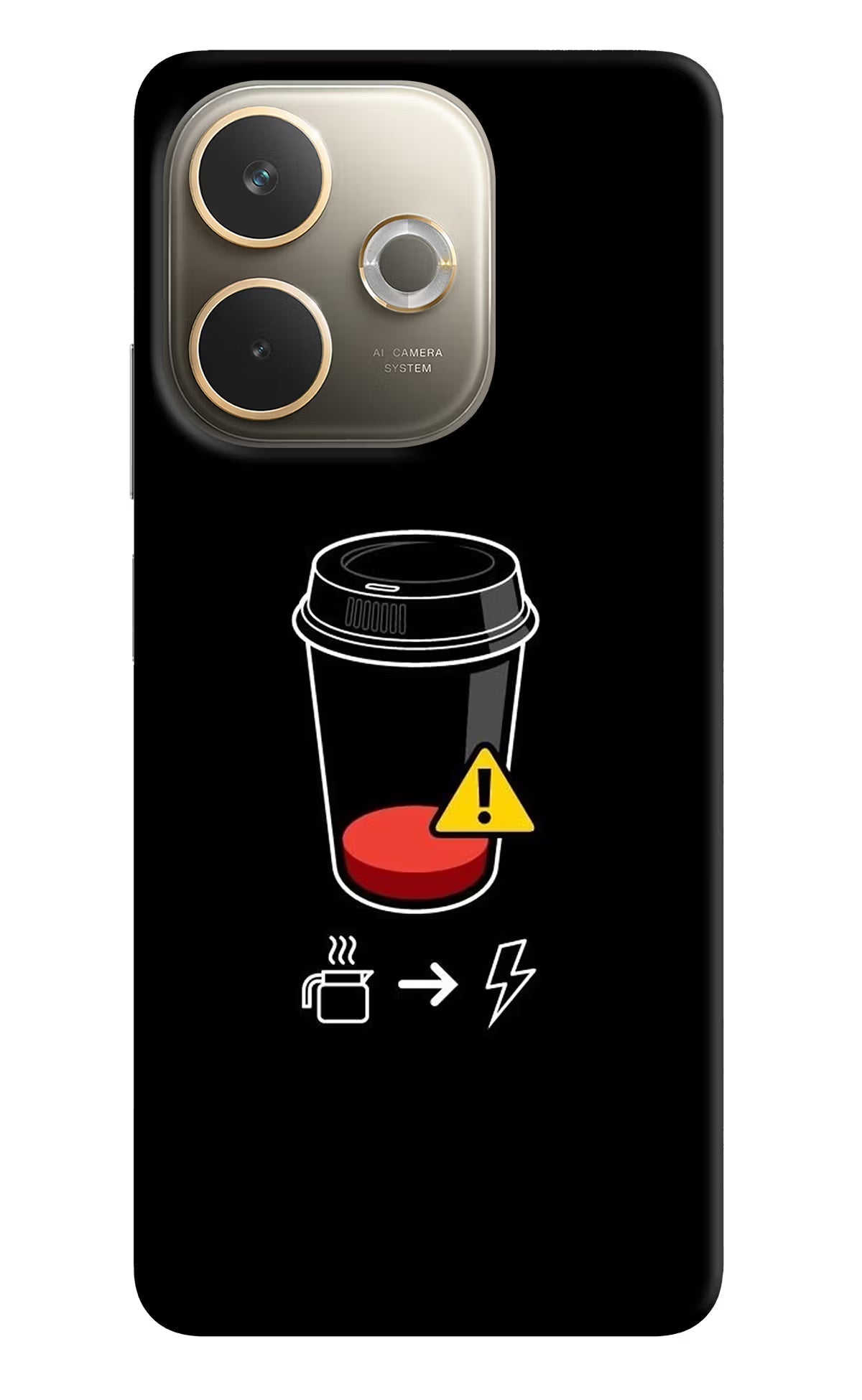 Coffee Oppo A5 Pro 5G Back Cover