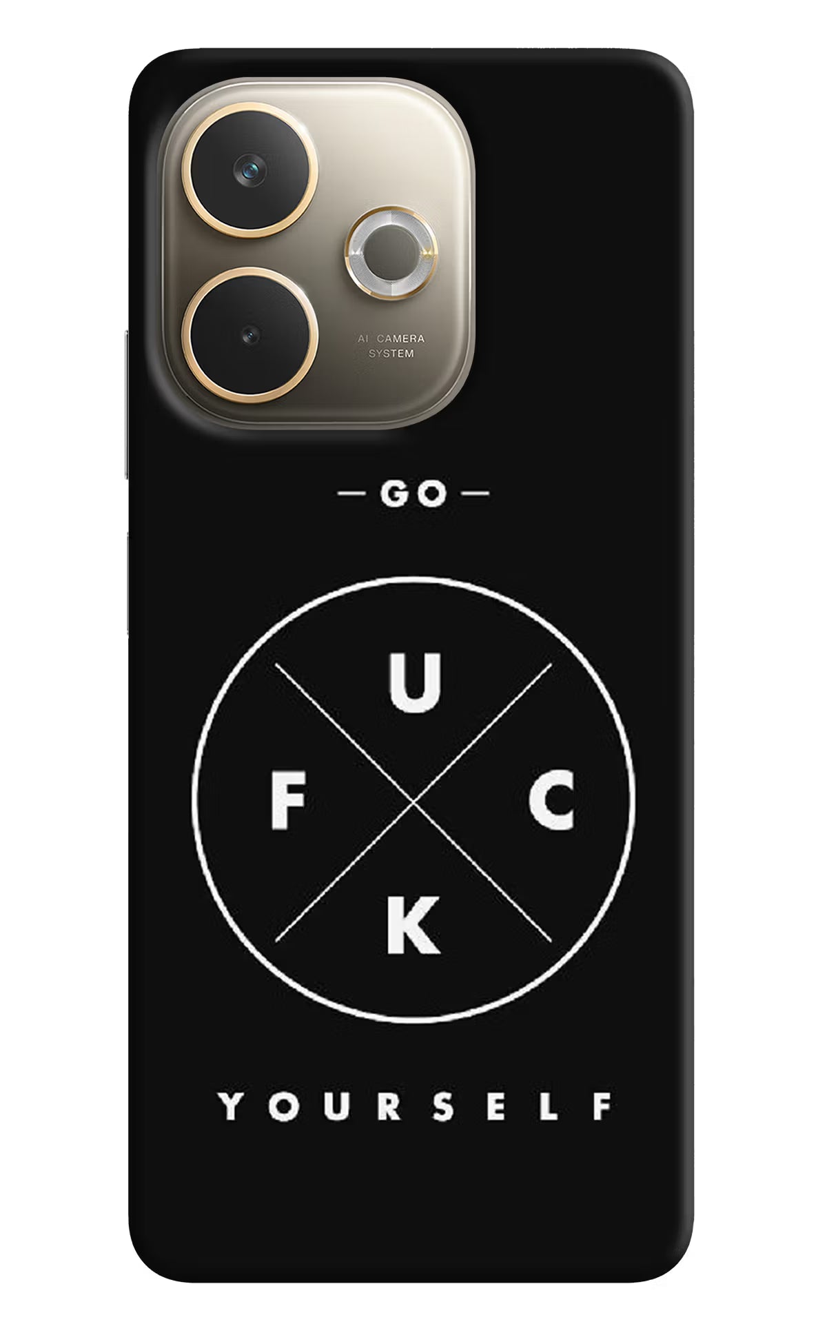 Go Fuck Yourself Oppo A5 Pro 5G Back Cover