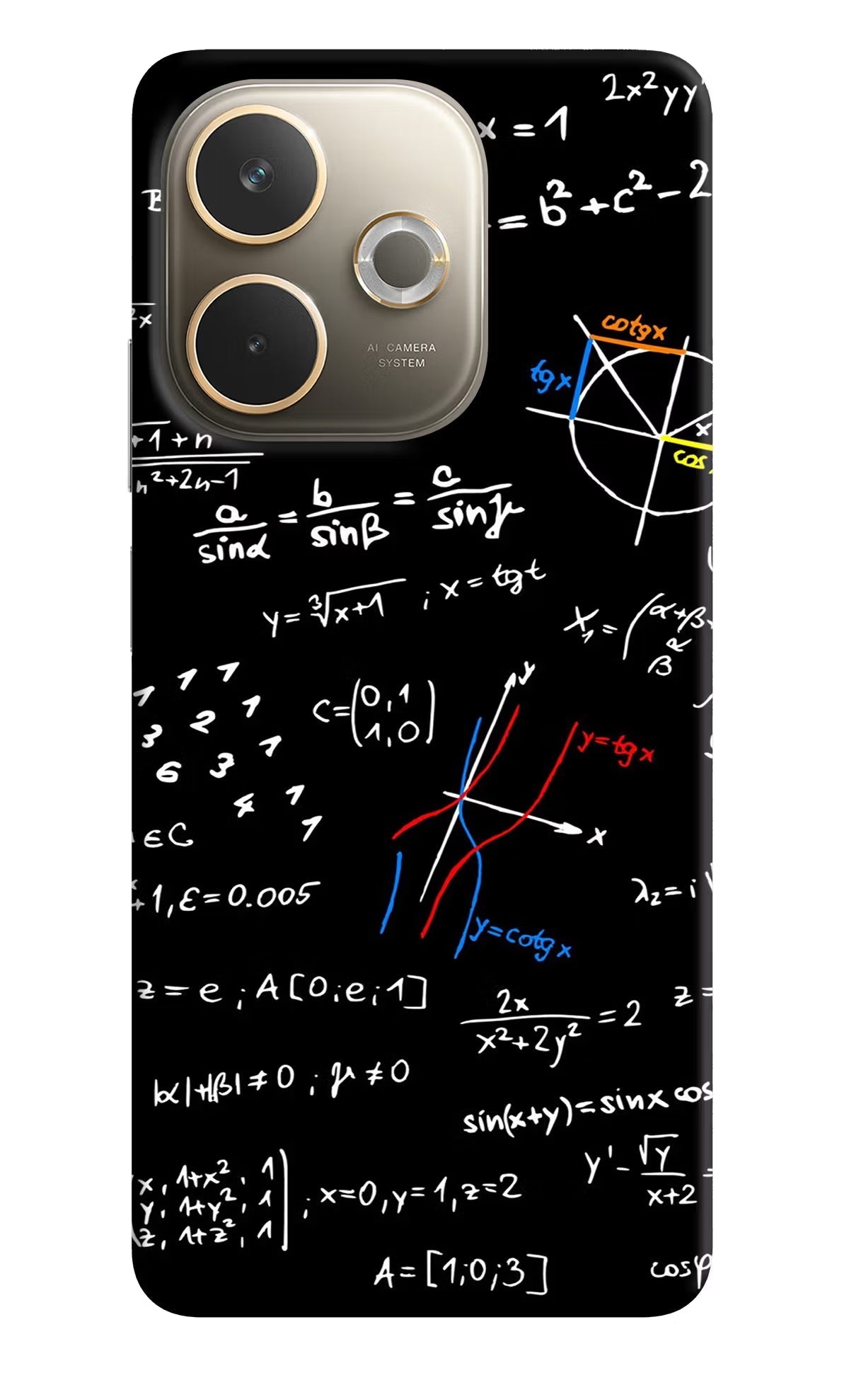 Mathematics Formula Oppo A5 Pro 5G Back Cover