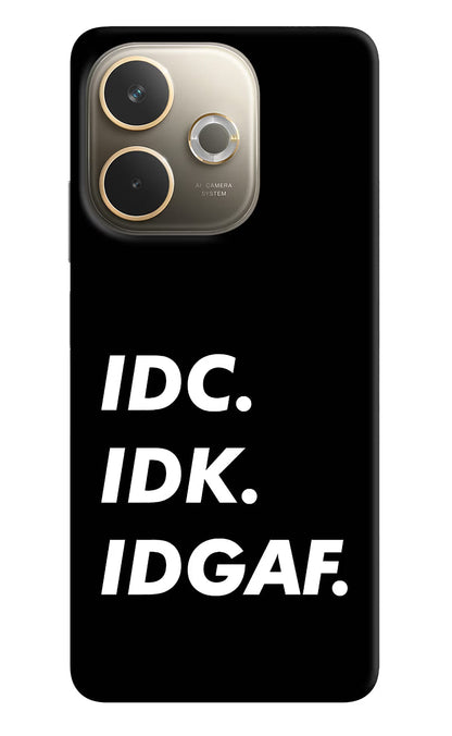 Idc Idk Idgaf Oppo A5 Pro 5G Back Cover