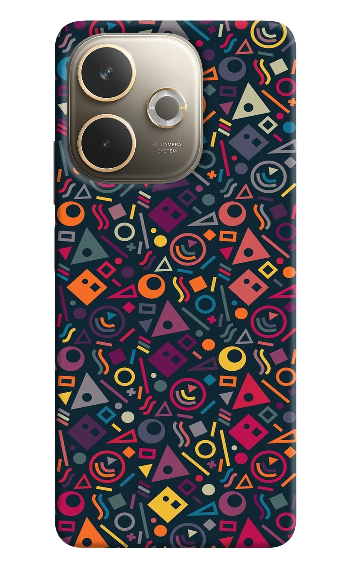 Geometric Abstract Oppo A5 Pro 5G Back Cover
