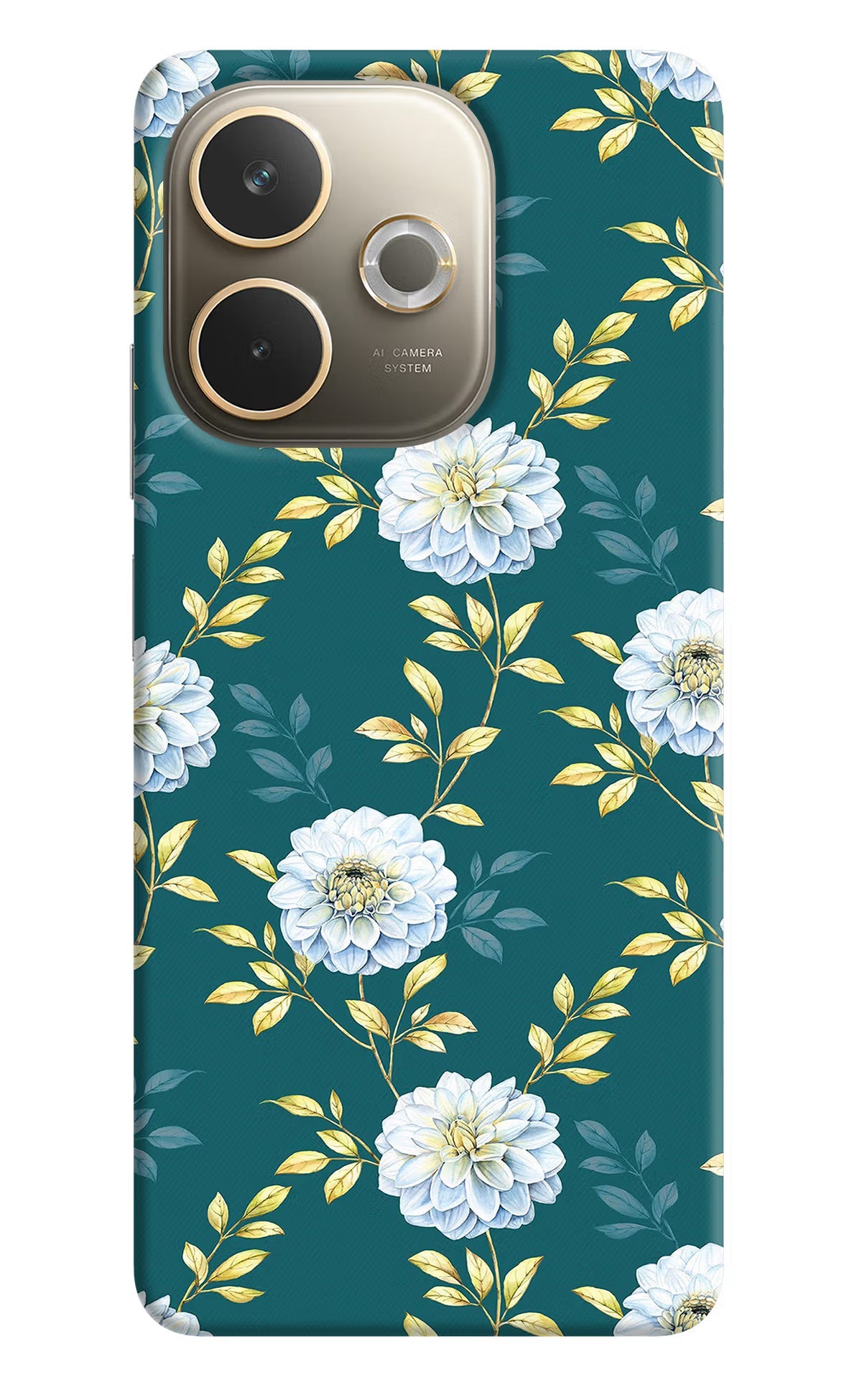 Flowers Oppo A5 Pro 5G Back Cover