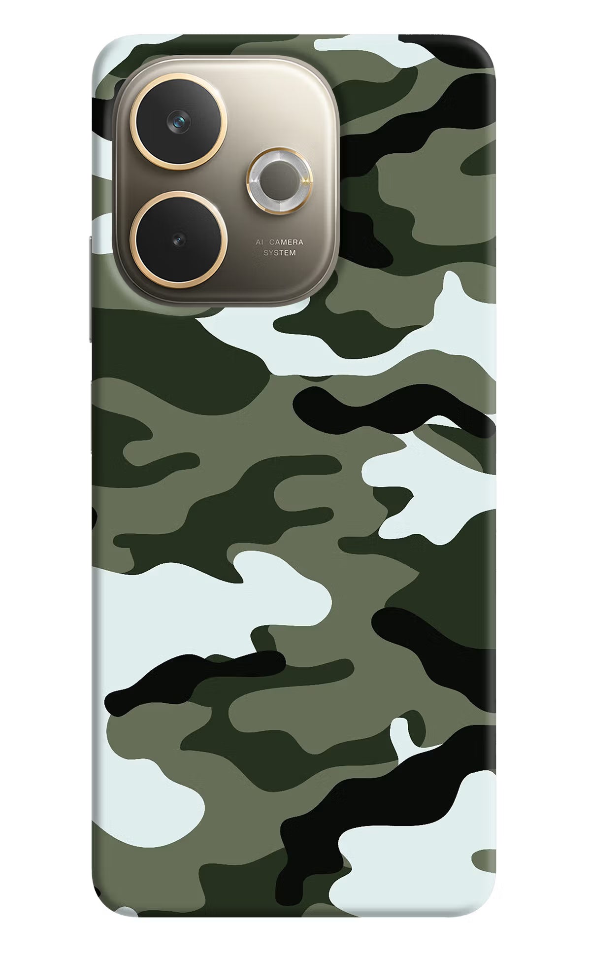 Camouflage Oppo A5 Pro 5G Back Cover