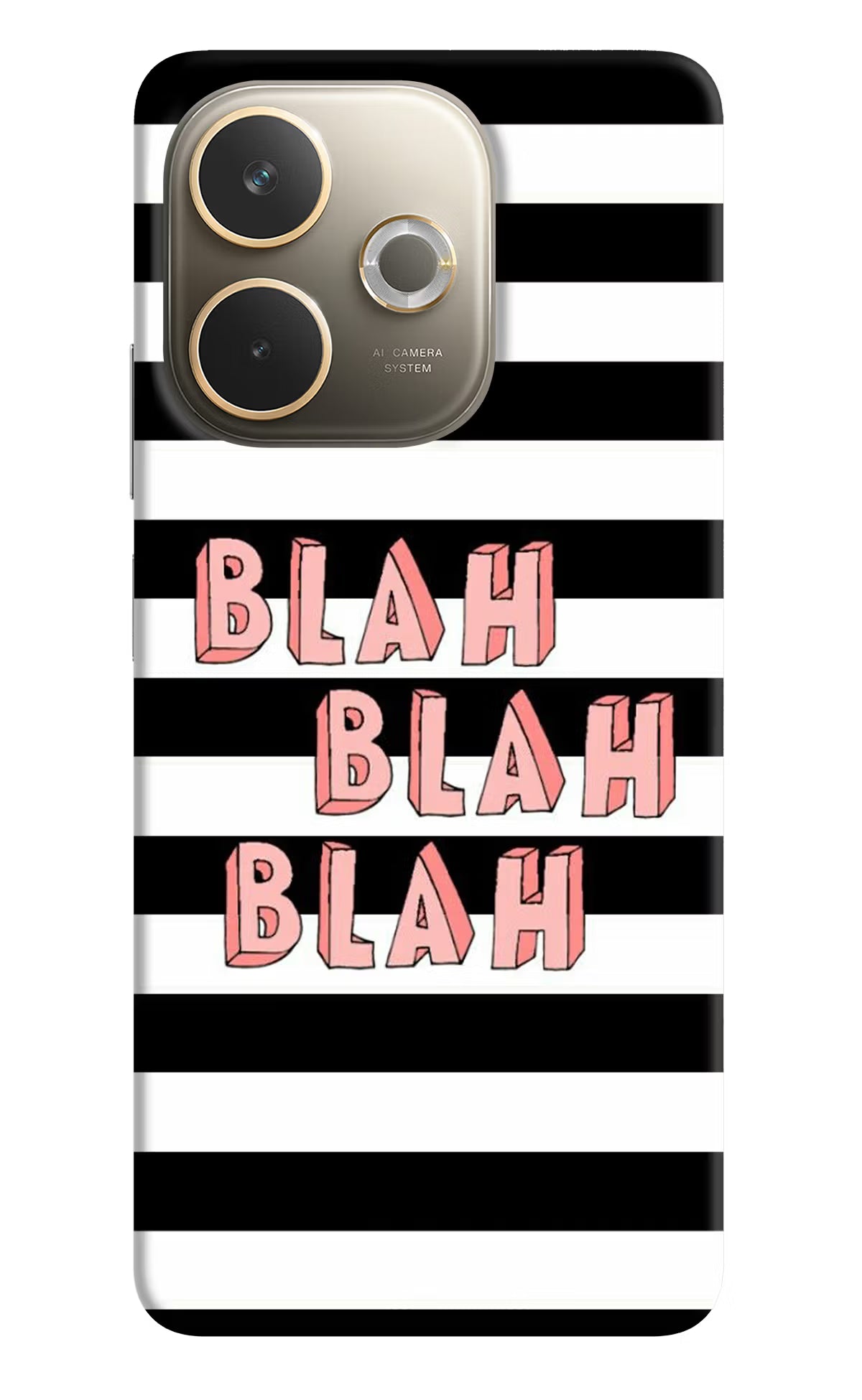 Blah Blah Blah Oppo A5 Pro 5G Back Cover