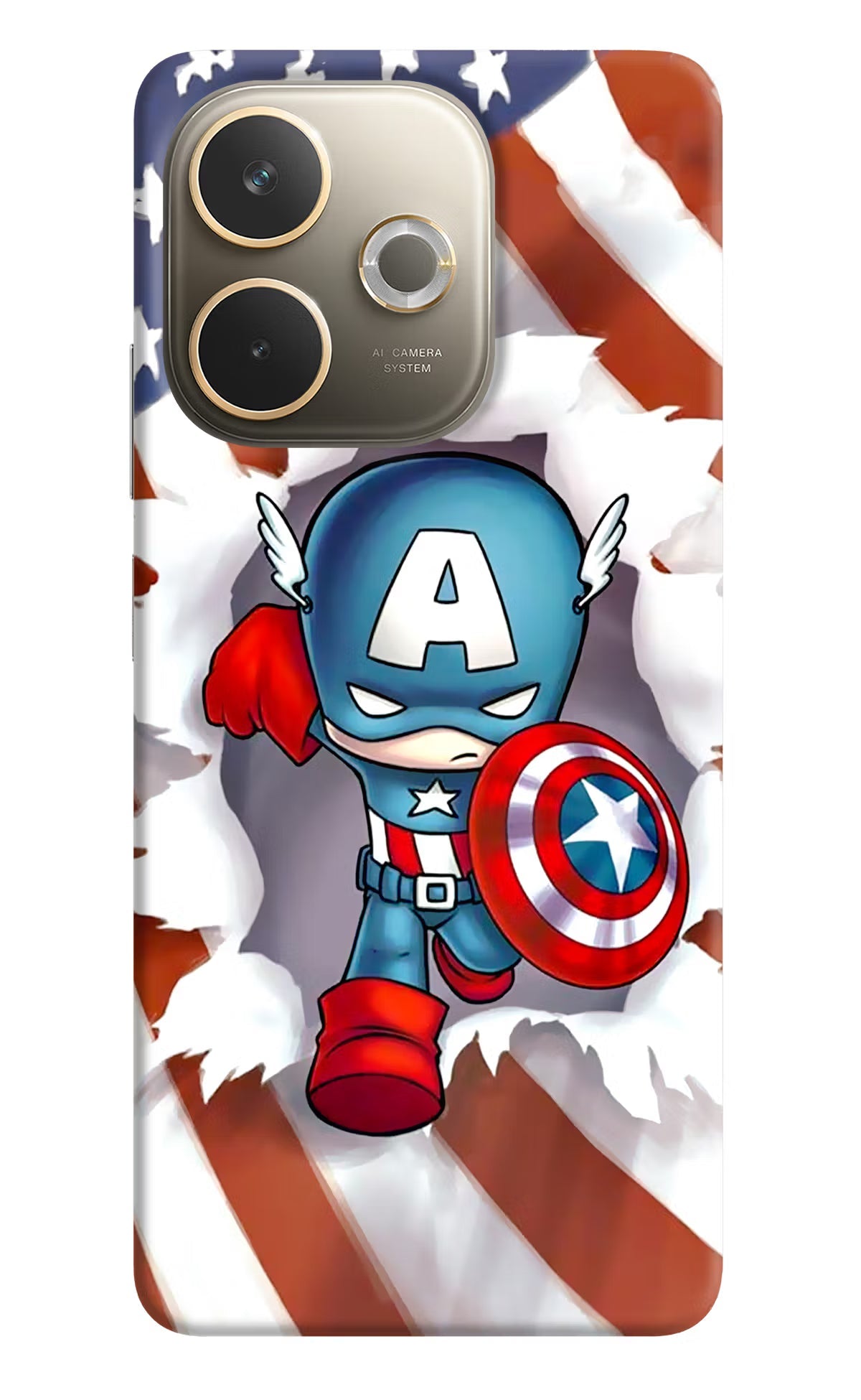 Captain America Oppo A5 Pro 5G Back Cover