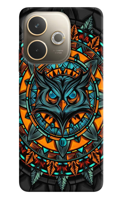 Angry Owl Art Oppo A5 Pro 5G Back Cover