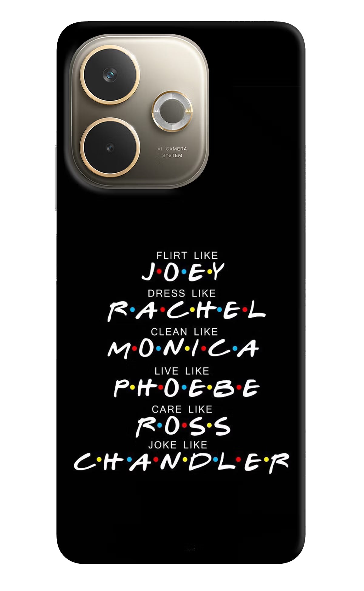 FRIENDS Character Oppo A5 Pro 5G Back Cover