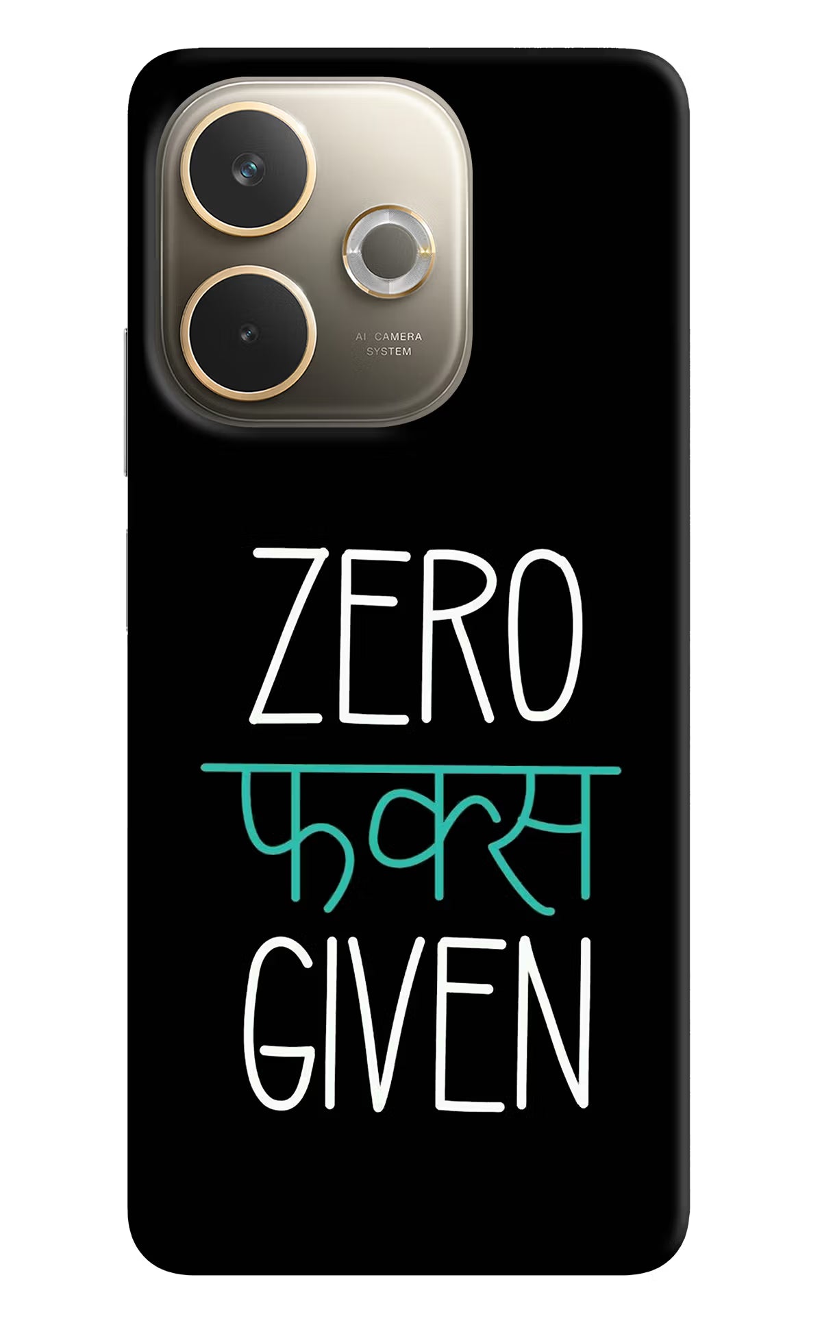 Zero Fucks Given Oppo A5 Pro 5G Back Cover