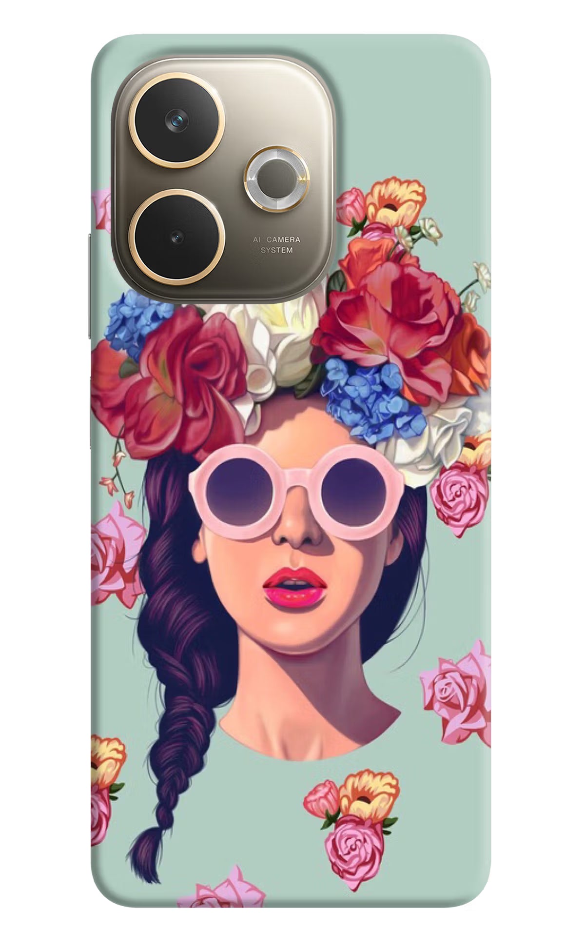 Pretty Girl Oppo A5 Pro 5G Back Cover