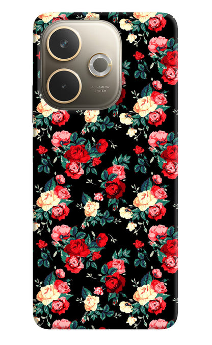 Rose Pattern Oppo A5 Pro 5G Back Cover