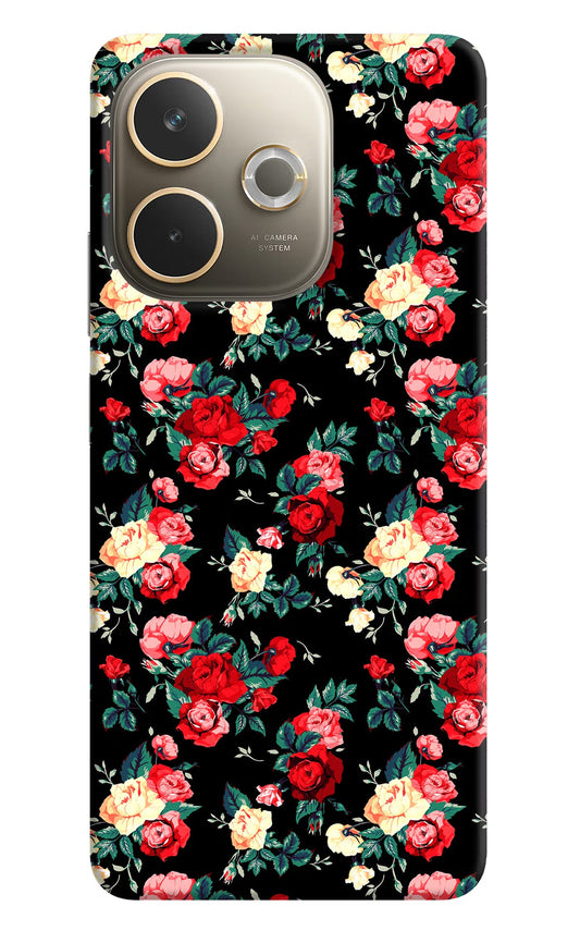 Rose Pattern Oppo A5 Pro 5G Back Cover