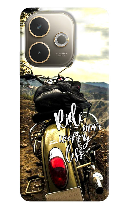 Ride More Worry Less Oppo A5 Pro 5G Back Cover