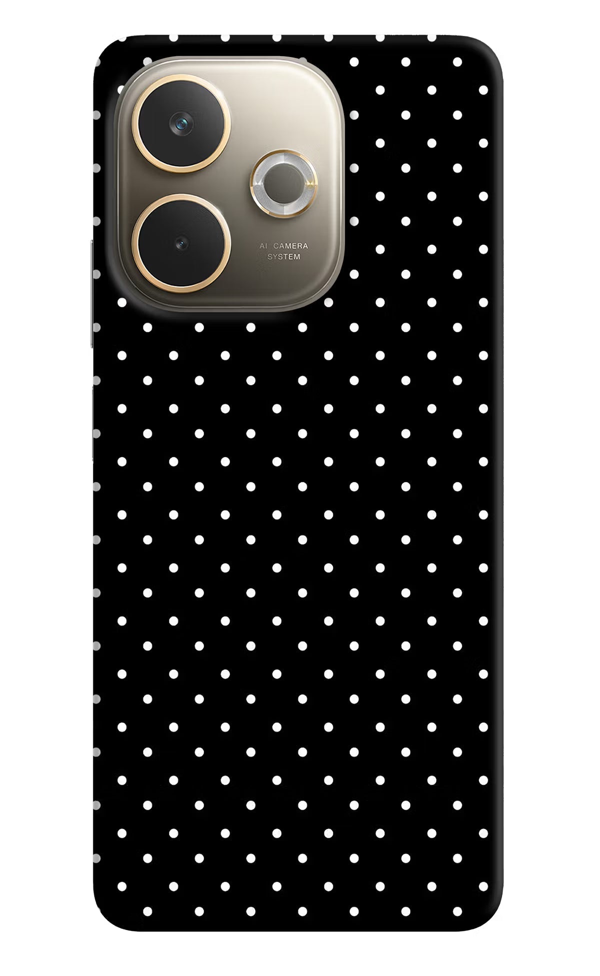 White Dots Oppo A5 Pro 5G Back Cover