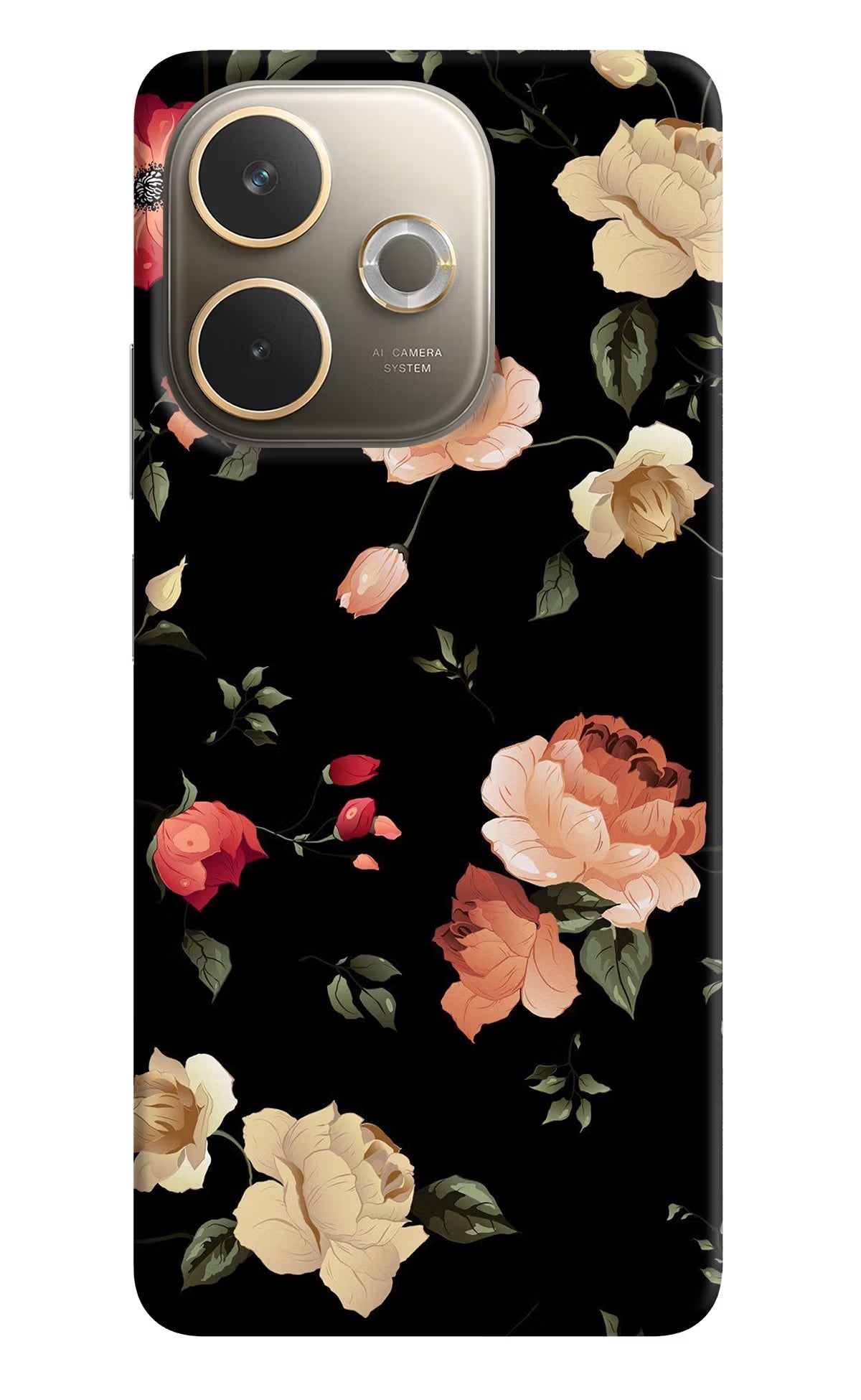 Flowers Oppo A5 Pro 5G Back Cover