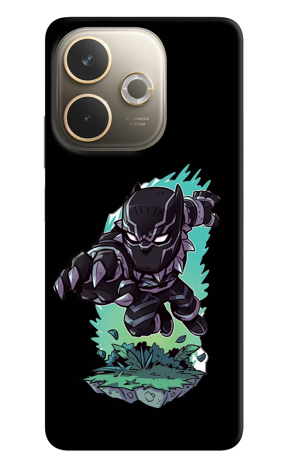 Black Panther Oppo A5 Pro 5G Back Cover