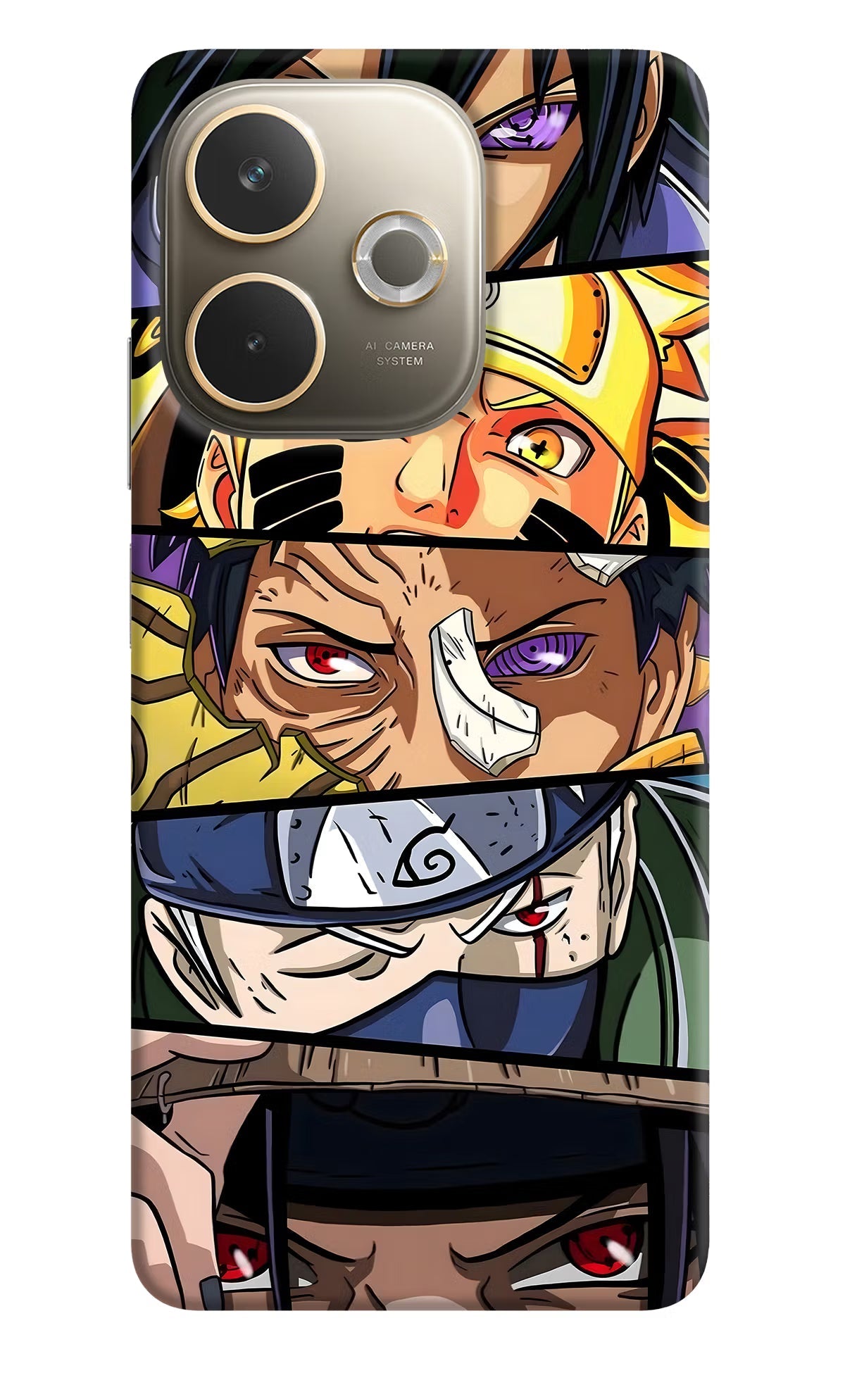 Naruto Character Oppo A5 Pro 5G Back Cover