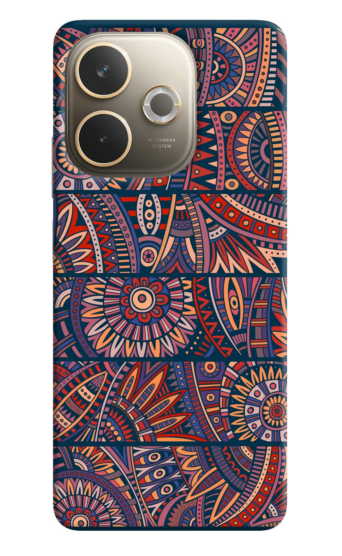 African Culture Design Oppo A5 Pro 5G Back Cover