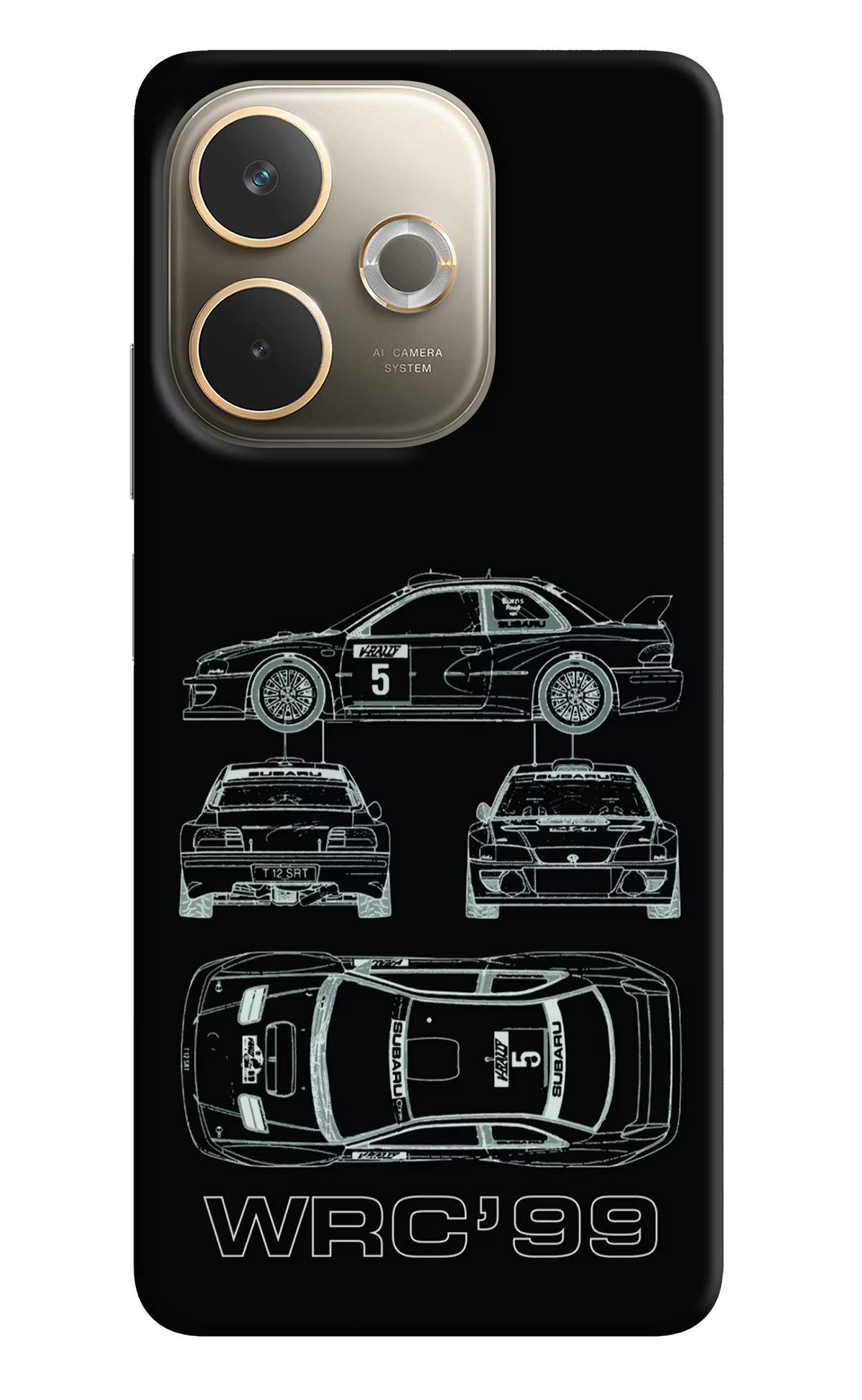 WRC'99 Oppo A5 Pro 5G Back Cover