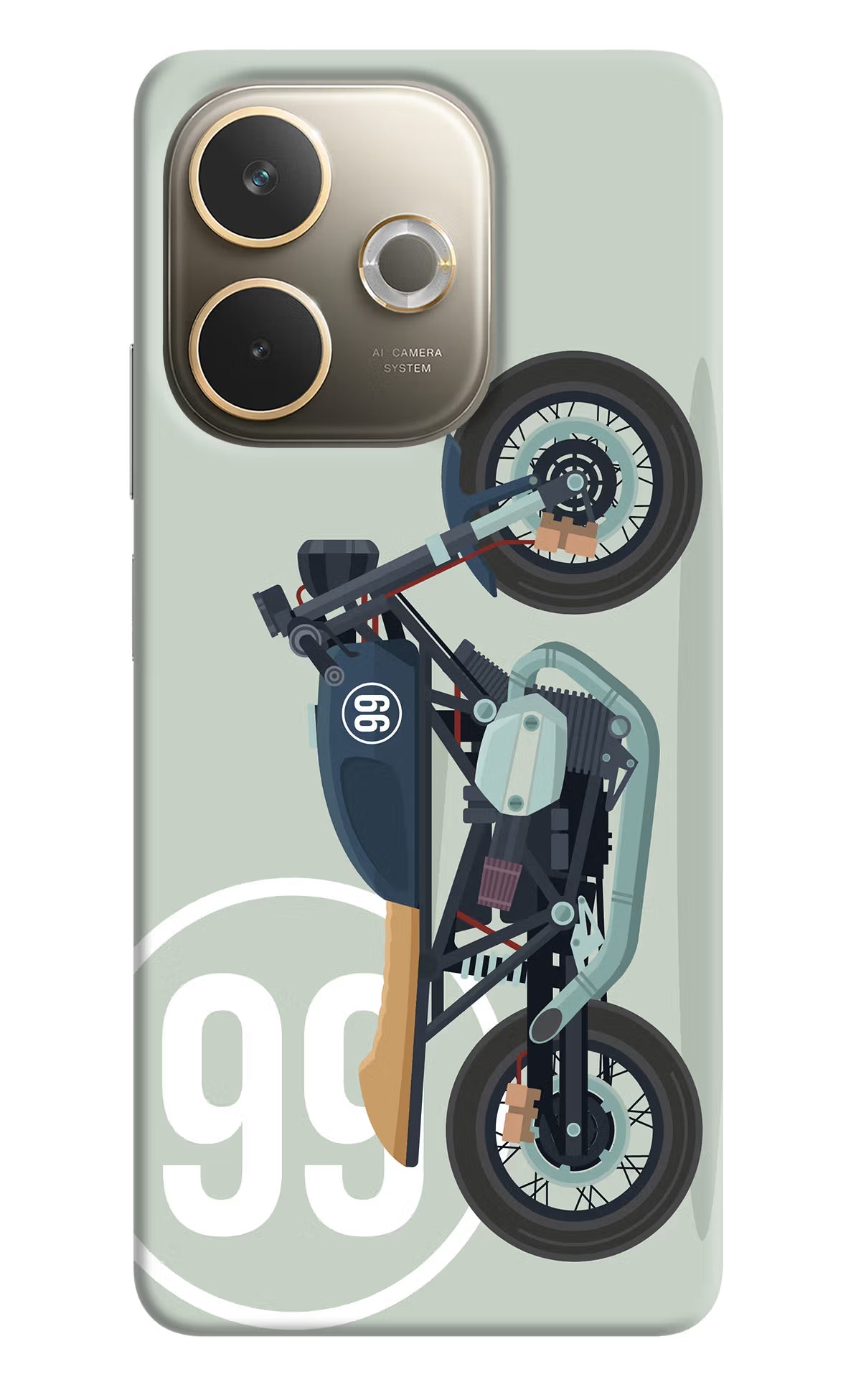 Classic Cafe Racer 99 Oppo A5 Pro 5G Back Cover
