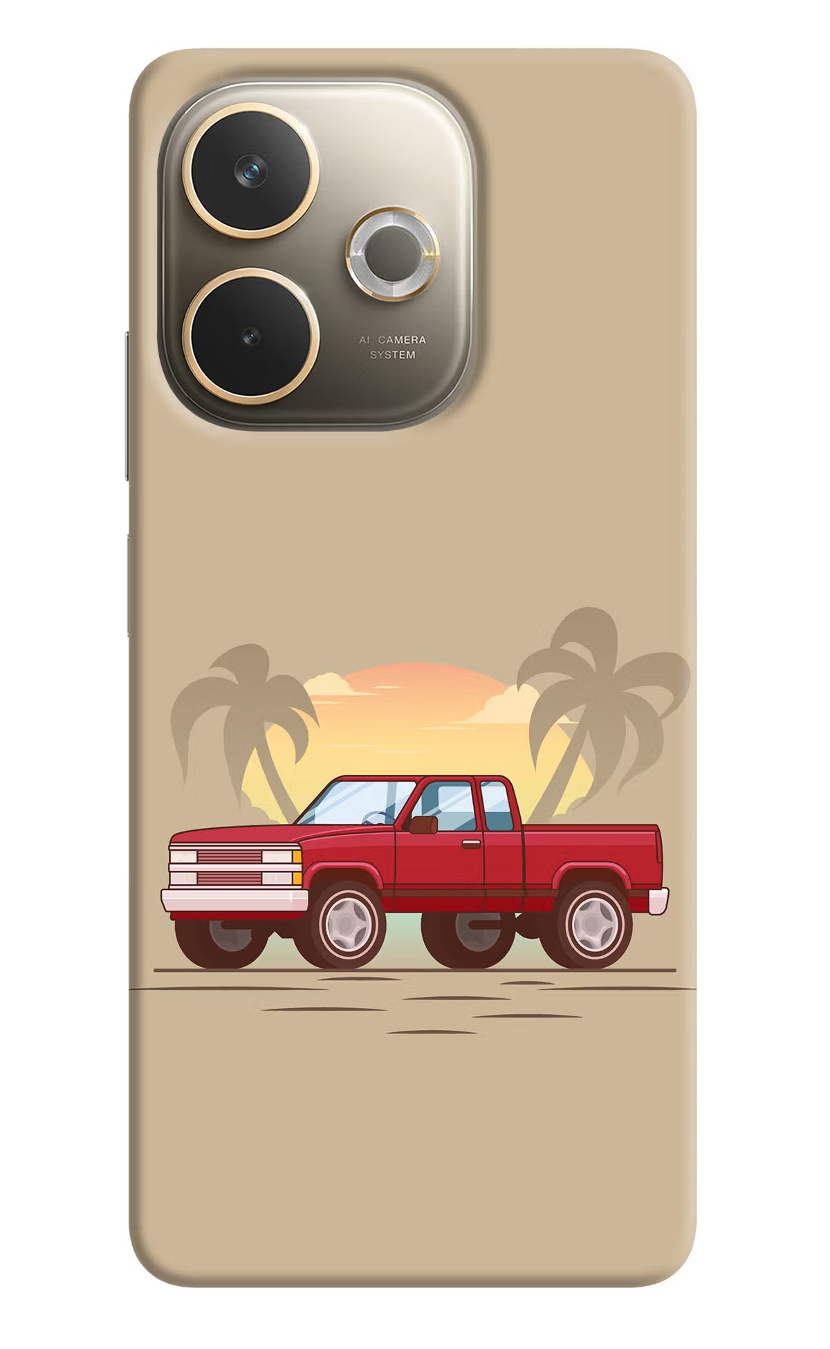 Desert Classic Drive Oppo A5 Pro 5G Back Cover