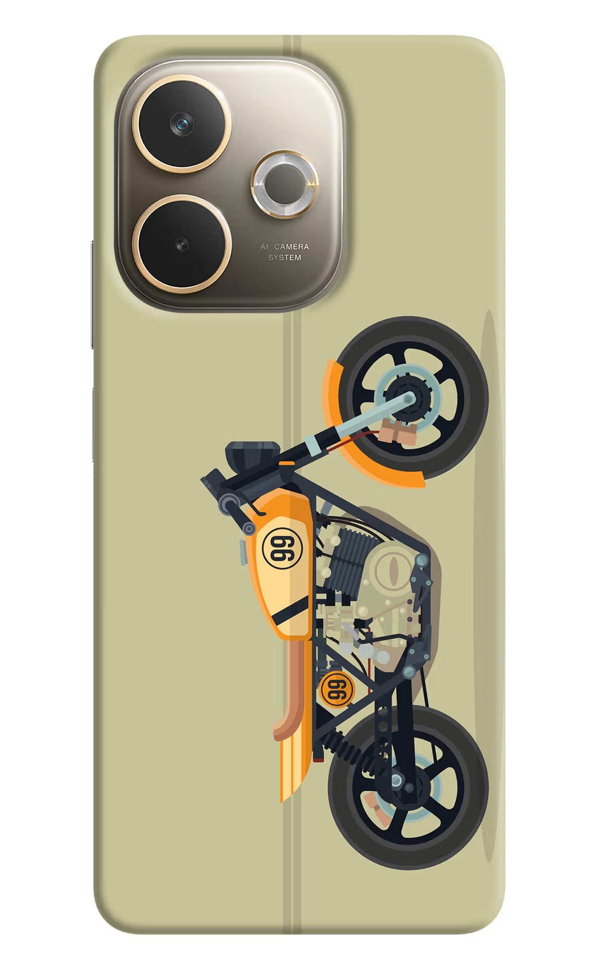 Vertical Speedster Oppo A5 Pro 5G Back Cover
