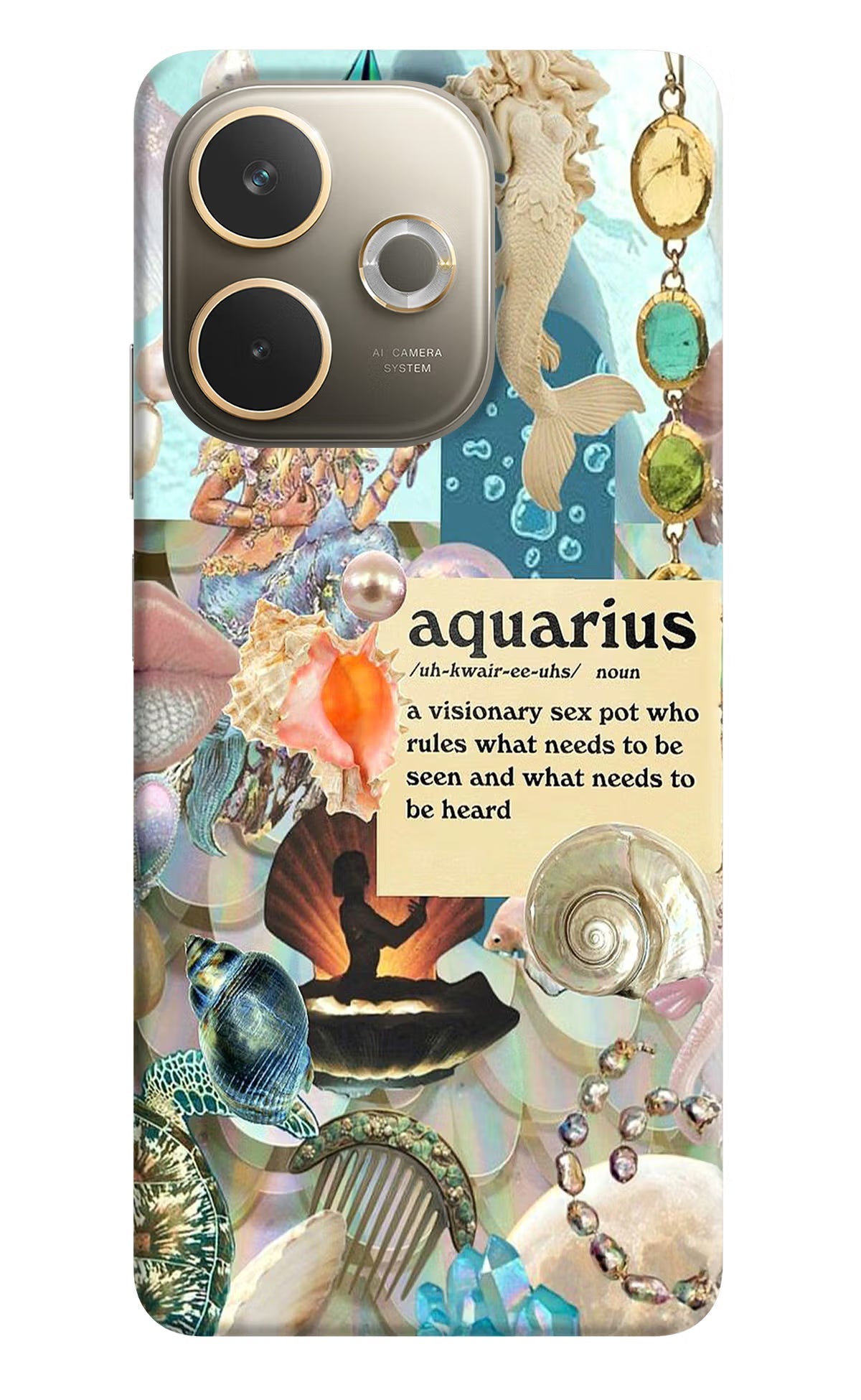 Aquarius Zodiac Oppo A5 Pro 5G Back Cover