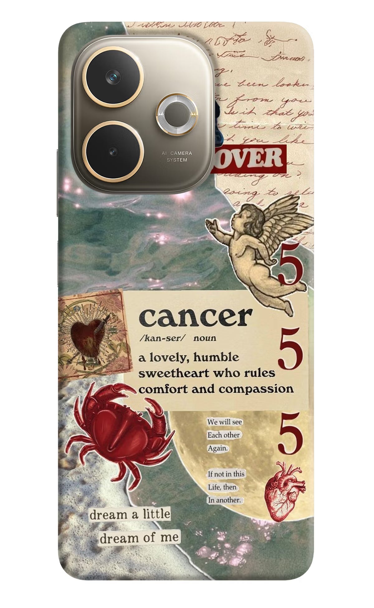 Cancer Zodiac Oppo A5 Pro 5G Back Cover
