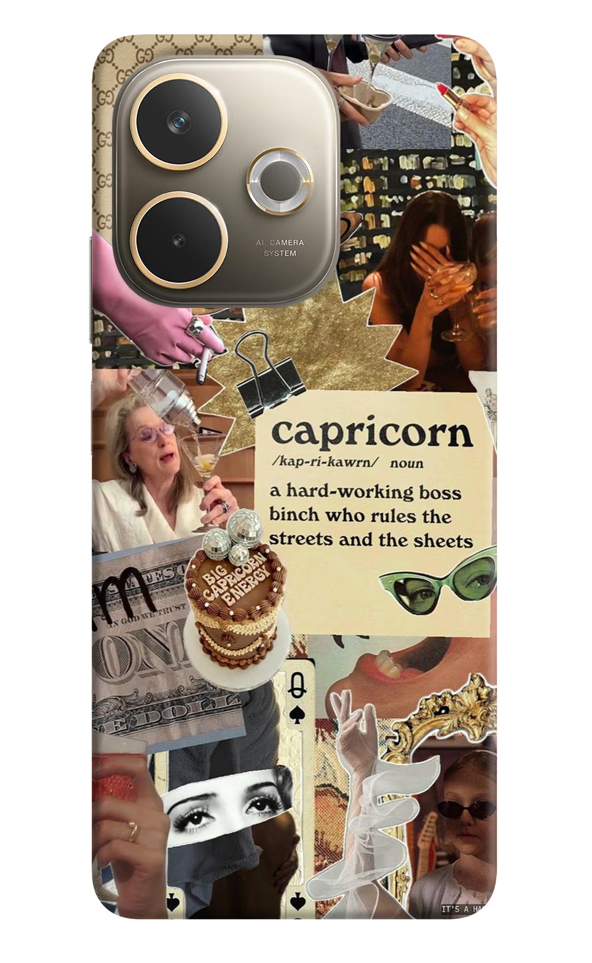 Capricorn Zodiac Oppo A5 Pro 5G Back Cover