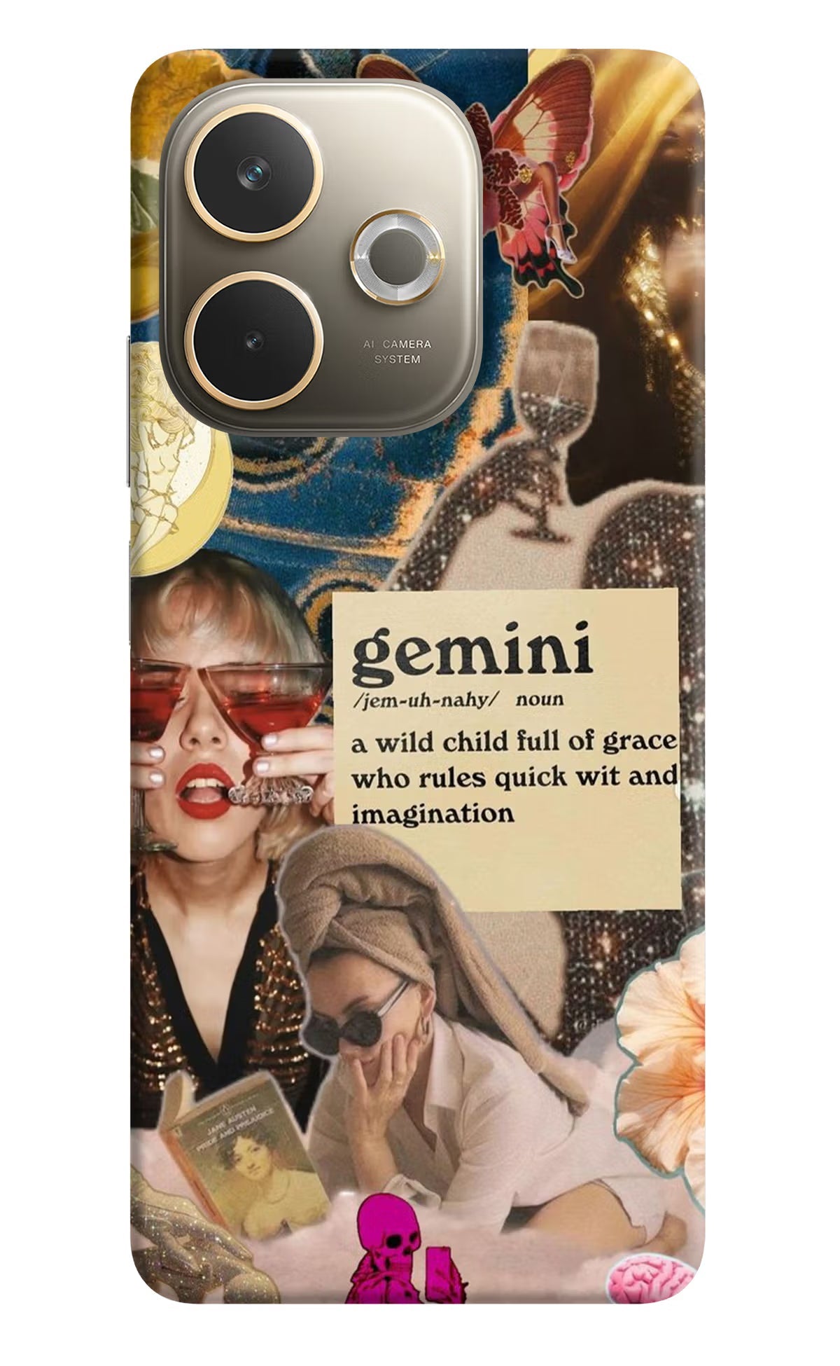 Gemini Zodiac Oppo A5 Pro 5G Back Cover