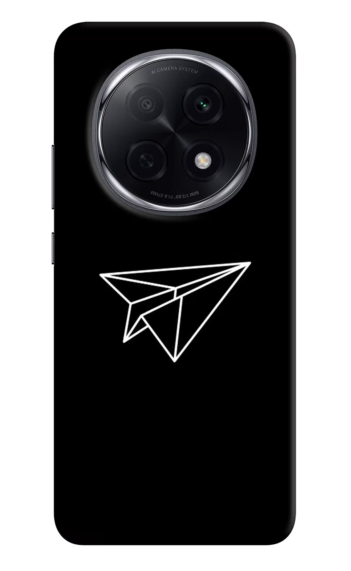 Paper Plane White Oppo F29 Pro 5G Back Cover