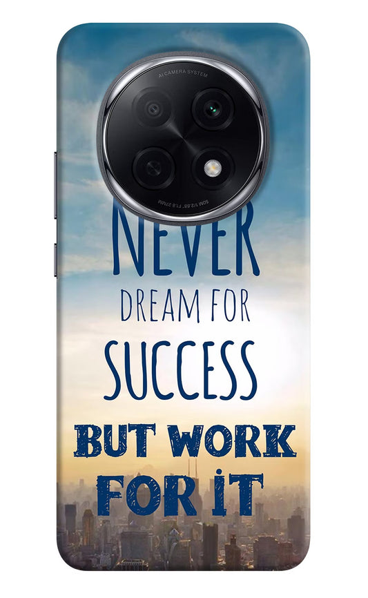 Never Dream For Success But Work For It Oppo F29 Pro 5G Back Cover