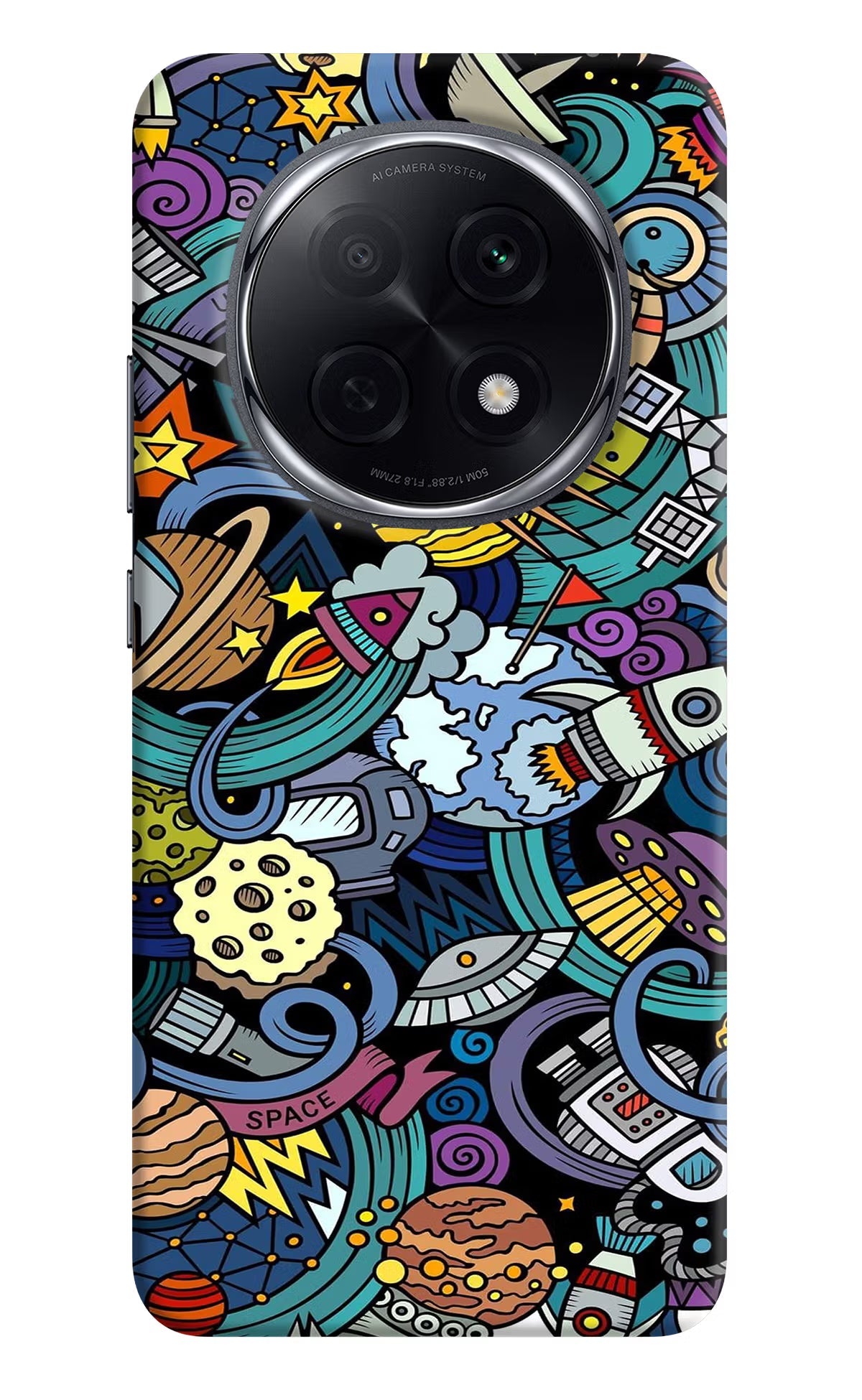 Space Abstract Oppo F29 Pro 5G Back Cover