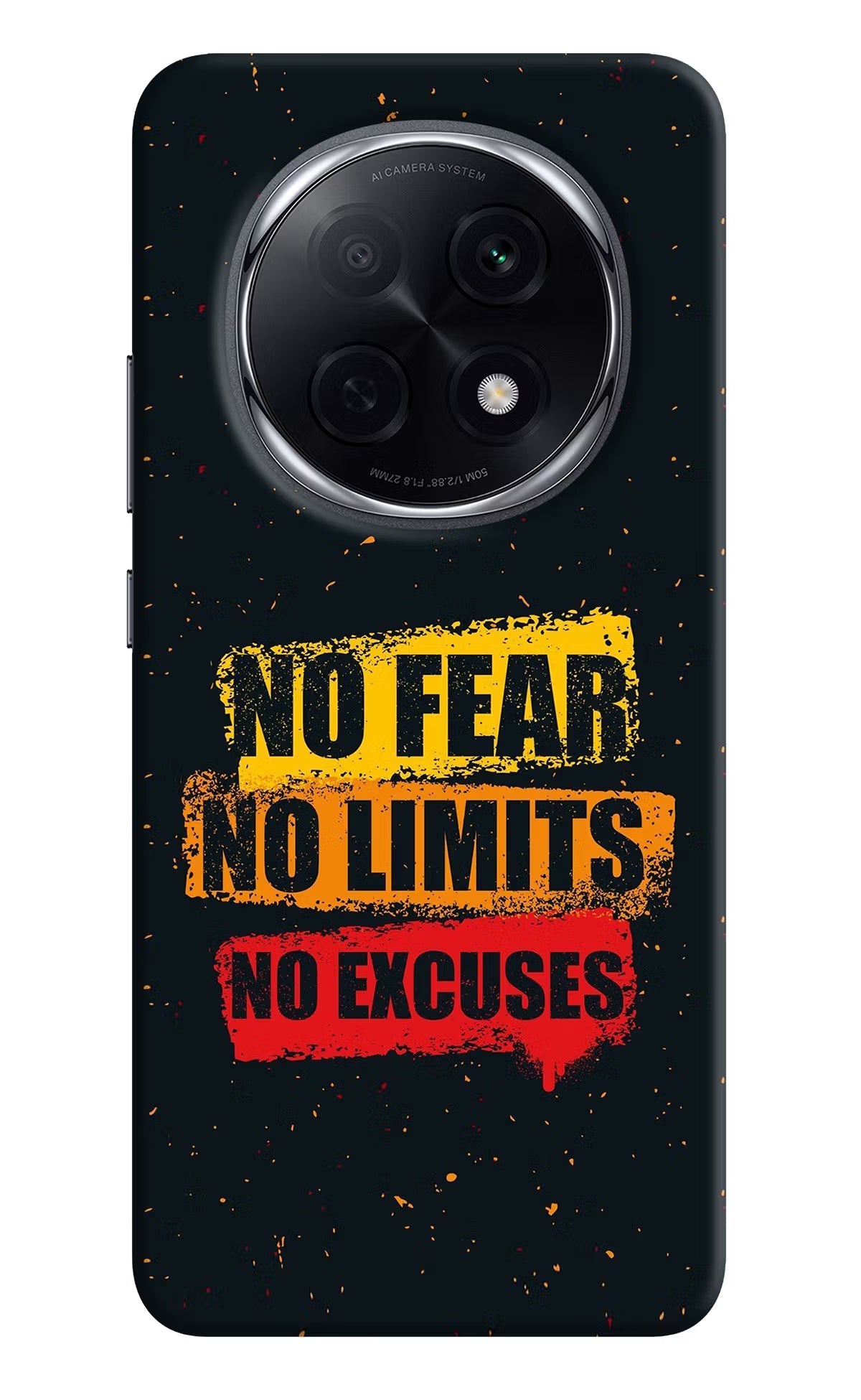 No Fear No Limits No Excuse Oppo F29 Pro 5G Back Cover