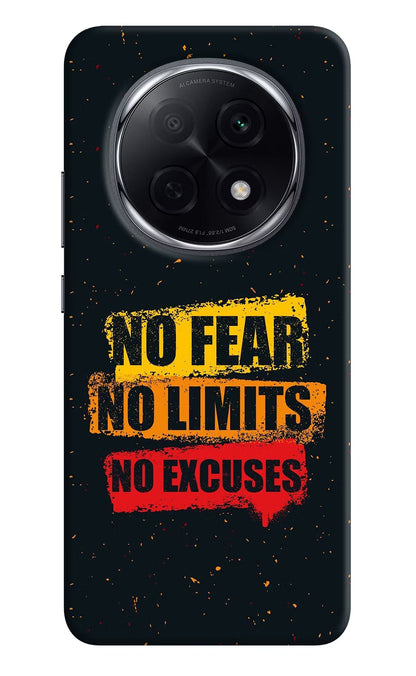No Fear No Limits No Excuse Oppo F29 Pro 5G Back Cover