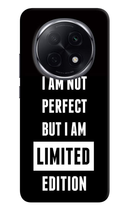 I Am Not Perfect But I Am Limited Edition Oppo F29 Pro 5G Back Cover
