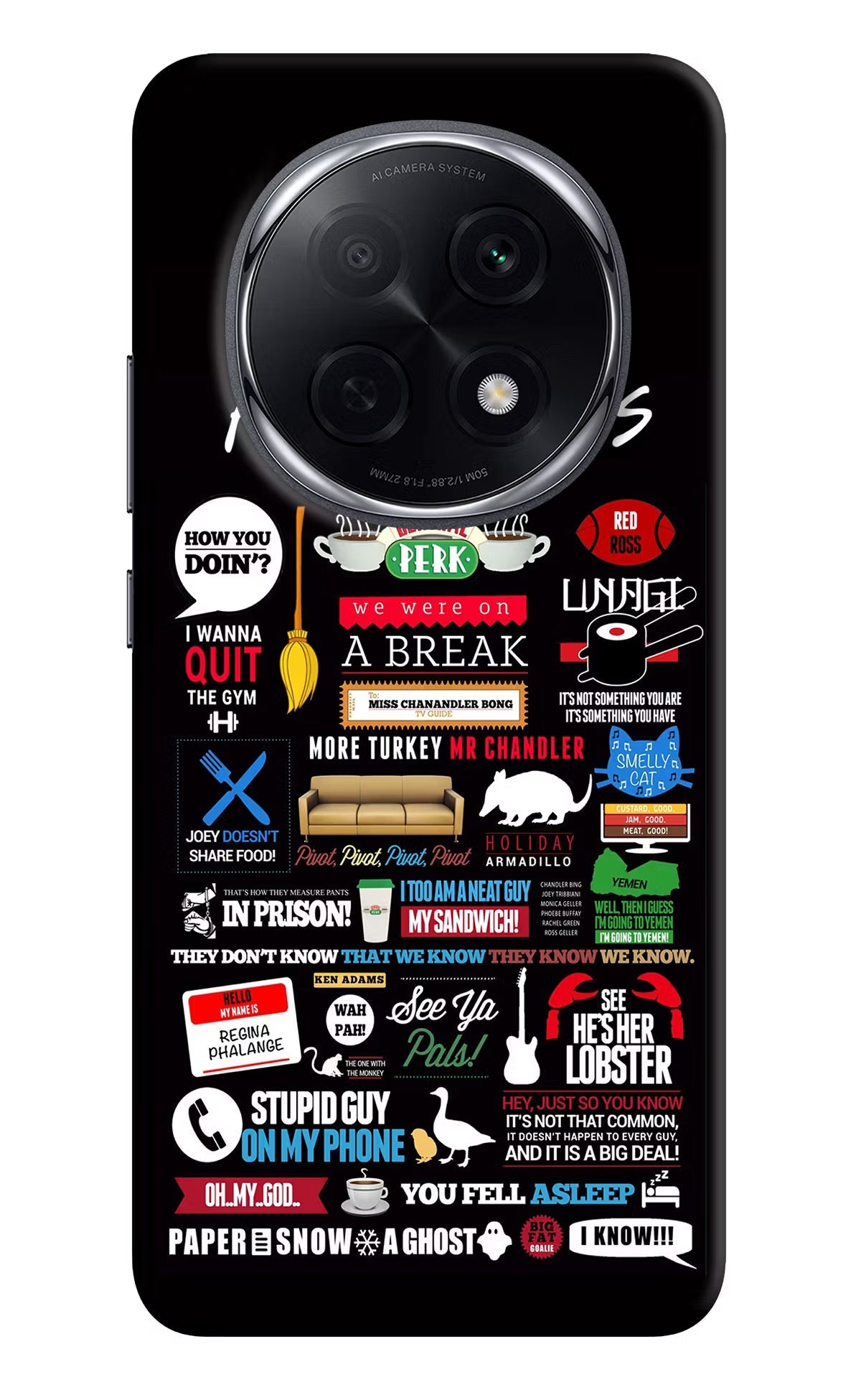FRIENDS Oppo F29 Pro 5G Back Cover