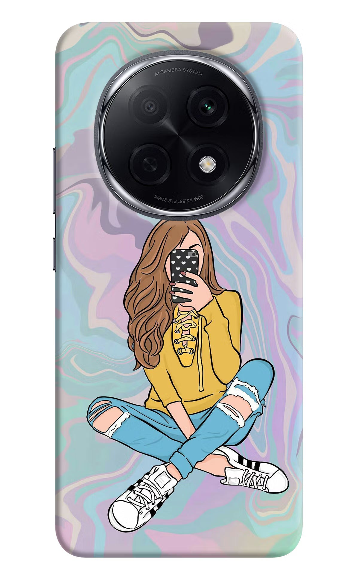 Selfie Girl Oppo F29 Pro 5G Back Cover