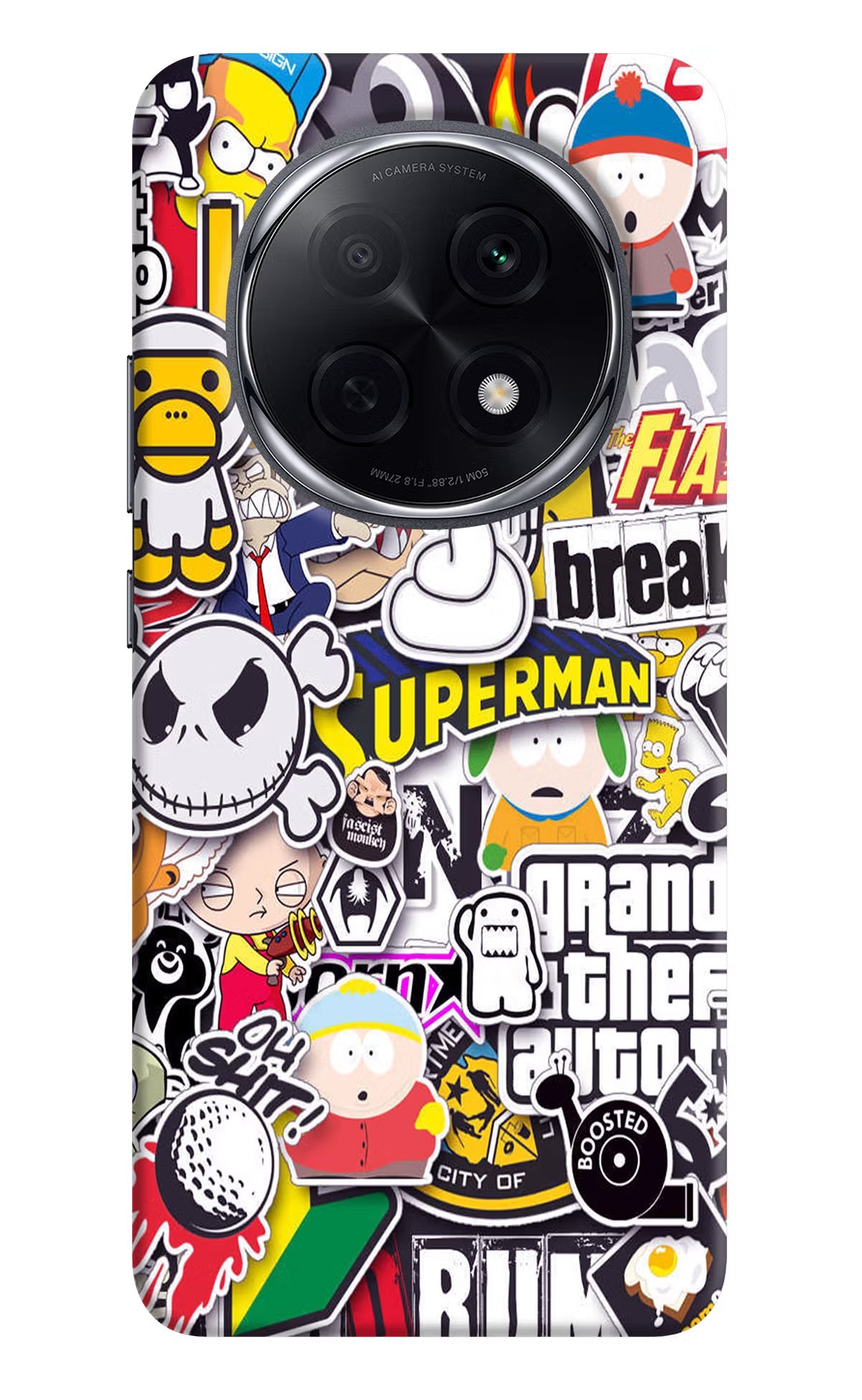Sticker Bomb Oppo F29 Pro 5G Back Cover