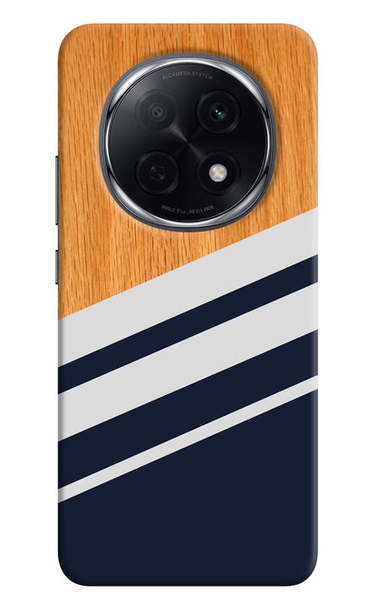 Blue and white wooden Oppo F29 Pro 5G Back Cover
