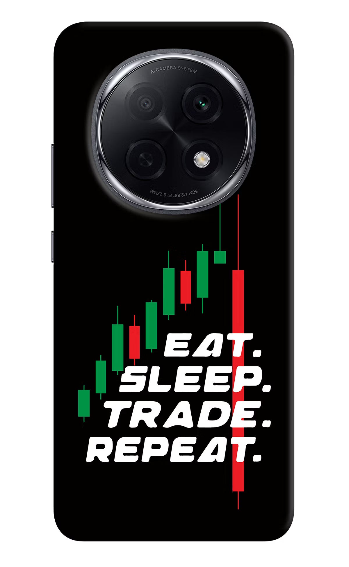 Eat Sleep Trade Repeat Oppo F29 Pro 5G Back Cover