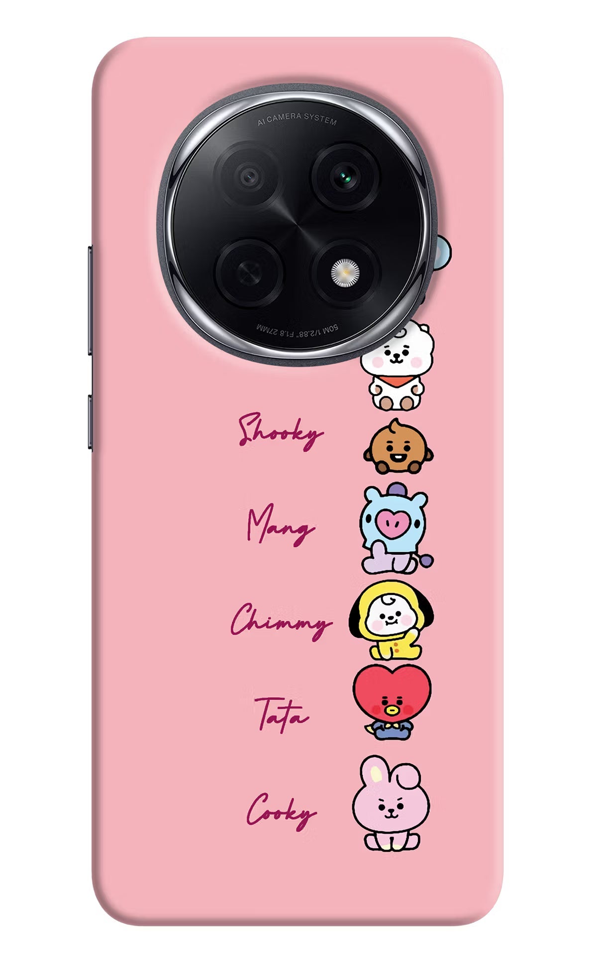 BTS names Oppo F29 Pro 5G Back Cover