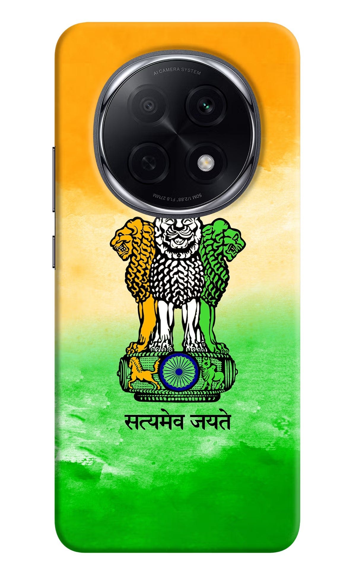 Satyamev Jayate Flag Oppo F29 Pro 5G Back Cover