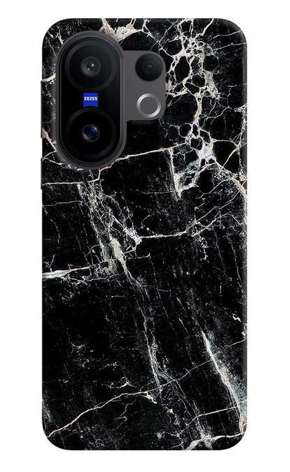 Black Marble Texture Vivo X200 FE Back Cover