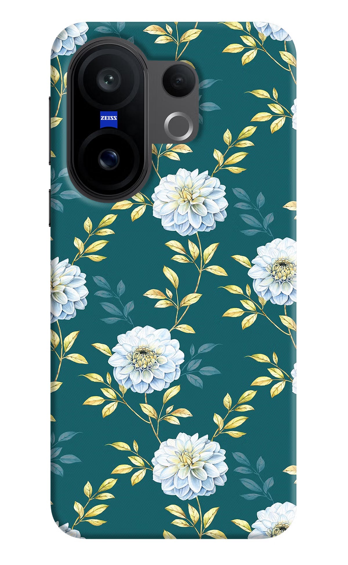 Flowers Vivo X200 FE Back Cover